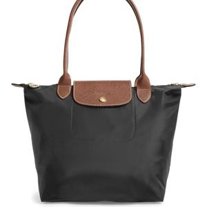 Longchamp - black small le pliage tote